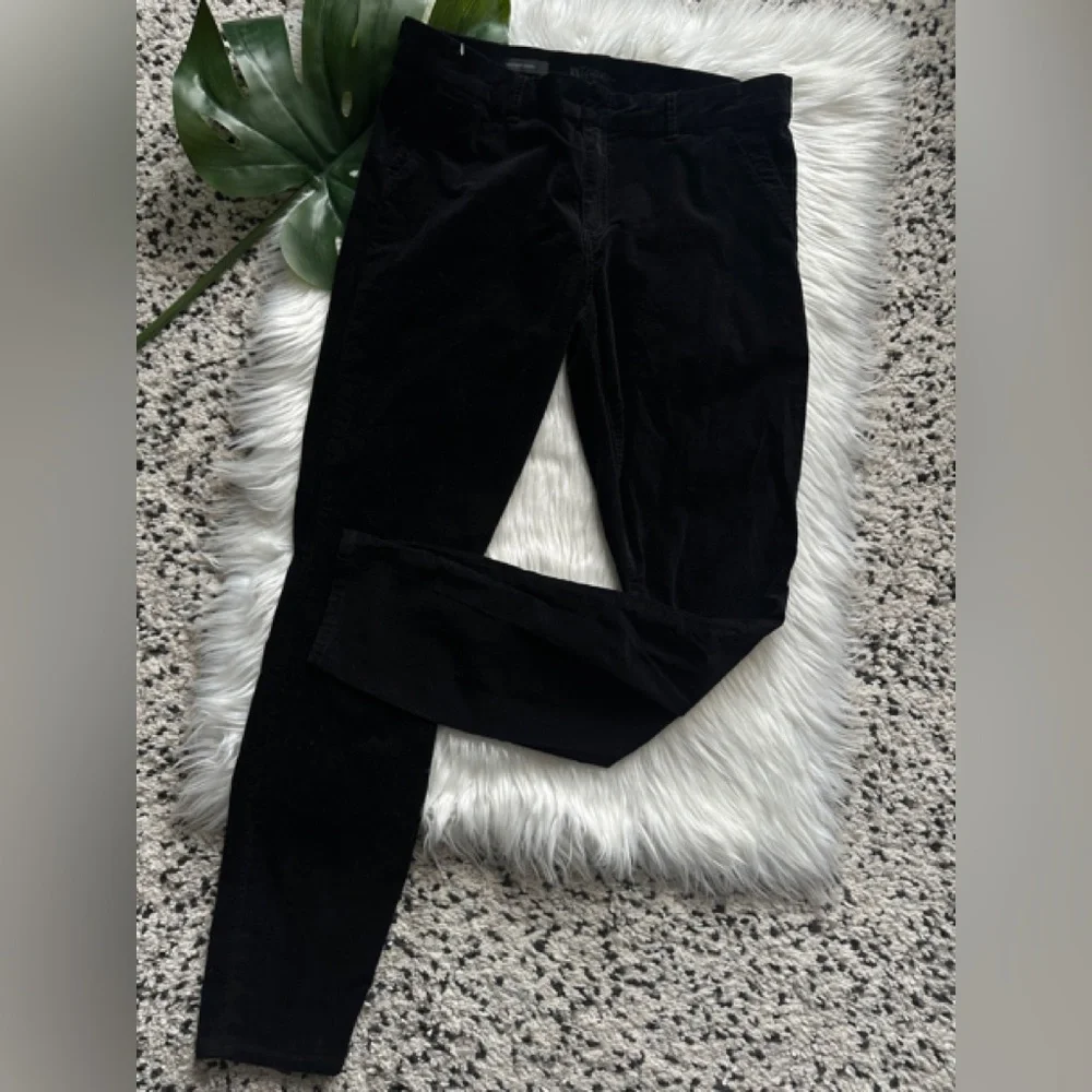 *sold* Kut from The Kloth Velvety Black Pants - Picture 1 of 8